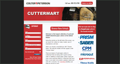 Desktop Screenshot of cuttermart.com